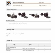 LAPP-TRUCK connectors EBS 牽引機; 拖拉機 EBS 連接頭產品圖