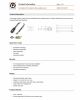 LAPP-S/A cable: M12 socket on free conductor end 工業級電腦連接線 5-pos. connector