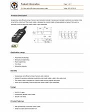 LAPP-S/A box with M8 slots and master cable 工業級電腦連接線 With permanently connected master cable