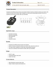 LAPP-S/A box with M12 slots and master cable 工業級電腦連接線 With permanently connected master cable