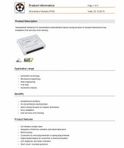 LAPP-AS-Interface Modules (IP30)工業用接頭 Standardized interfaces; For decentralized automatization