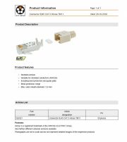 LAPP-Connector RJ45 CAT.5 Hirose TM11工業級網路連接頭