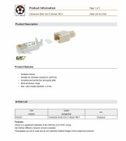 LAPP-Connector RJ45 CAT.5 Hirose TM11工業級網路連接頭產品圖