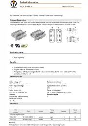 LAPP-EPIC® TB-H-BE 16 工業用接頭