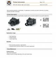 LAPP-EPIC® MC Module: High Current 2pole 工業級連接器產品圖