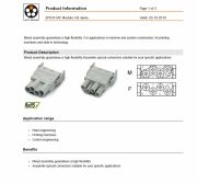 LAPP-EPIC® MC Module: HE 4pole 工業級連接器