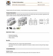 LAPP-EPIC® H-BE 6 Crimp termination  工業級連接器