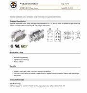 LAPP-EPIC® H-BE 10 Cage clamp 工業級連接頭