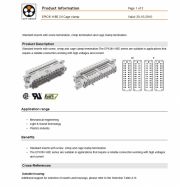 LAPP-EPIC® H-BE 24 Cage clamp 工業用接頭