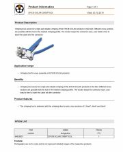 LAPP-EPIC® SOLAR CRIMPTOOL太陽能工業連接頭 Crimping tool for easy assembly of EPIC® SOLAR products產品圖