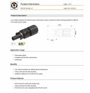 LAPP-EPIC® SOLAR 4 F太陽能工業連接頭