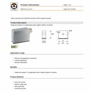 LAPP-EPIC® H-A 16 TS 工業用接頭 Small and compact. For applications with a higher number of contacts