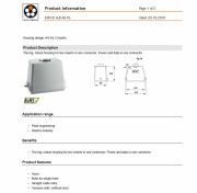 LAPP-EPIC® H-B 48 TG 工業用接頭 The big, robust housing for two inserts in one connector. Power and data in one connector產品圖