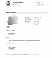 LAPP-EPIC® H-B 48 TS 工業用接頭 The big, robust housing for two inserts in one connector. Power and data in one connector