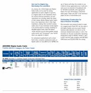 Belden-1353A  NP267 Brilliance® AES/EBU Digital Audio Cables 24 AWG Bonded-Pairs stranded (7x32) bare copper conductors, polyolefin insulation, PVC jacket.(數位音響線)產品圖