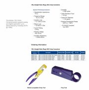 Belden-( C2M03-01-4, C2M03-59-4, C2M03-6-4 )75Ω, Straight Male (Plug), BNC Compression Connectors 擠壓式BNC接頭 壓接工具 剝線工具產品圖