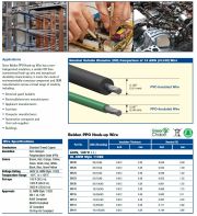 Belden-(39128, 39126, 39124, 39122, 39120) Awg20 to 28 UL AWM Style 11028 PPO Hook-up Wire 無鹵環保電子線