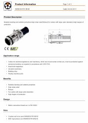 LAPP-SKINDICHT® SR-M Reliable bending and antikink protection工業級連接器產品圖