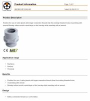 LAPP-SKINDICHT® EKU-M  工業級連接器