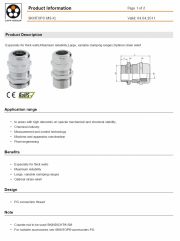 LAPP-SKINTOP® MS-XL   high demands on special mechanical and chemical stability 工業級連接器產品圖