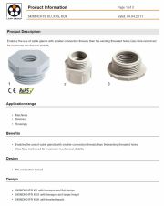 LAPP-SKINDICHT® KU, KUS, KUK  工業級連接頭