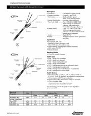 Dekoron-2X51 300V Thermoset XLPE-FRPVC (Pair & Triad-Served Wire Armor) XLPE絕緣FR-PVC外被覆鎧裝儀表控制線產品圖