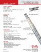 Radix-MCS FURNACE CABLE (HIGH-TEMPERATURE LEAD WIRE) (Awg 18 to 8 )(700ºC-600V)  (1000ºC-300V) 純鎳線+雲母帶+陶瓷纖維絲編織+不鏽鋼編織 (熔爐, 窯爐,烤箱等)高溫線產品圖