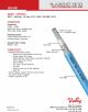 Radix-SIL-A-BLEND® 200 SD 200°C – 600 Volts - UL Style 3512 / 3604 / CSA AWM I A FT2  22 to 14 AWG High Voltage  Wire 細小外徑雙層矽橡膠玻璃絲編織高溫高壓線產品圖