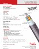 Radix-Fluidgard 200 BRAIDED FEP/Fiberglass/K-Fiber Braid 200°C  600 V (22 AWG – 2 AWG) Nomex® Binder Tape 多芯鐵氟龍+玻璃絲編織高溫控制電纜產品圖