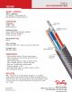 Radix-DB-K  Silicone Rubber/DuraBlend®/K-Fiber Braid 200°C  600 V (22 AWG – 2 AWG) 多芯矽橡膠+玻璃絲編織高溫控制電纜線產品圖