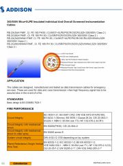 CALEDONIAN-RE Fire Resistant 300/500V Mica+XLPE Insulated Individual And Overall Screened Instrumentation Cables 多對個別隔離雲母耐火級XLPE + 低煙無毒總鋁箔隔離儀表控制電纜產品圖