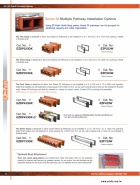 EZDP433GK Series 33 EZ-Path Series  4-gang fire-rated device kit 建物牆壁4孔通道(電線等)阻火延燒裝置產品圖