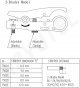 DL-7502 SERIES COAXIAL CABLE Stripper for RG-174/58/59/6 (3C/4C/5C) OD: 2.6~8.0mm  同軸電纜剝皮剪線器