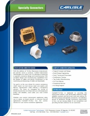 Carlisle-CLP/CLPP Circular Connectors CLP/CLPP 圓形連接器