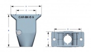 Carlisle-Straight Exit Angle Connector Backshells 直線出口角度連接器後背殼-接頭產品圖