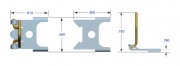 Carlisle-Universal Spring Latches Connector Backshells 連接器後背殼-接頭
