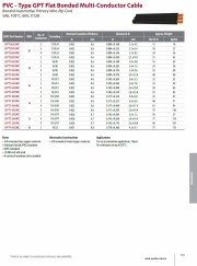 IEW-GPT  PVC - Type GPT Flat Bonded Multi-Conductor Cable PVC多芯粘合平行線產品圖