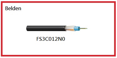 BELDEN-FS3C012N0 Outdoor Central Loose Tube OM3 12 Fiber