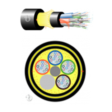 TLD-ADSS系列 鬆式 全絕緣自持 室外 光纜 架空式光纜(ADSS結構)產品圖