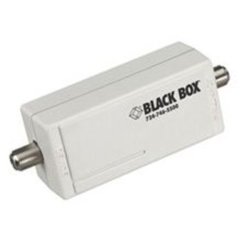 BLACKBOX-SP085A In-Line Surge Protector, CATV/Antenna Protection 第四台有線電視天線用突波避雷保護器