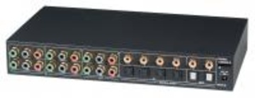 YSCT-YS04MD 4進2出分量視頻&數字音頻矩陣切換器﻿ 4 Input 2 Output Component Video Switcher With Digital Audio﻿