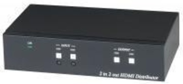 HD02 2進2出HDMI視頻分配放大器 ﻿ 2 Input 2 Output HDMI Distribution Amplifier﻿產品圖