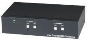 HD02 2進2出HDMI視頻分配放大器 ﻿ 2 Input 2 Output HDMI Distribution Amplifier﻿