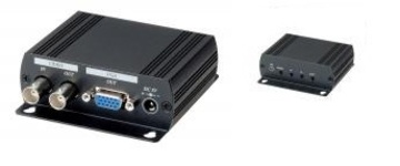 AD001H 視頻轉VGA高清轉換器﻿ Hi Resolution Video to VGA Converter with BNC loop out產品圖