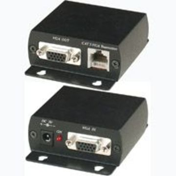 CAT5 VGA VGA 1進2出視頻雙絞線延長分配器 CAT5 VGA 1 INPUT 2 OUTPUT LONG RANGE DISTRIBUTOR﻿