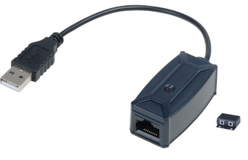 KM02 鍵盤、鼠標雙絞線延長器- USB接口﻿ Keyboard Mouse CAT5 Extender產品圖