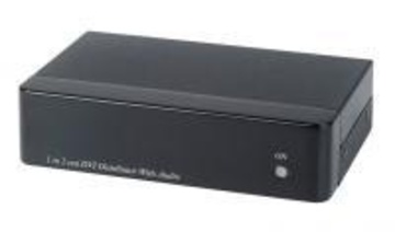1進2出DVI視頻+立體音頻放大分配器 1 Input 2 Output DVI Distribution Amplifier With Stereo Audio﻿產品圖