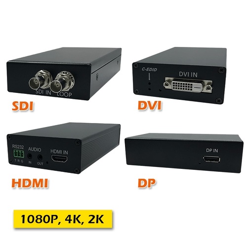 VAD-DVI/HDMI/DP/SDI 1080P/4K MM 光電轉換器 (多模光纖)產品圖
