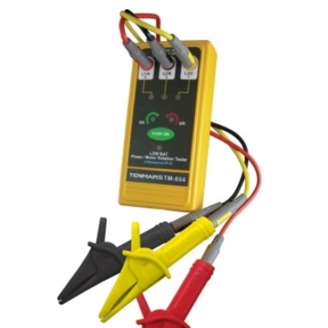 TM-604 3 Phase/ Motor Rotation Tester 檢相計產品圖