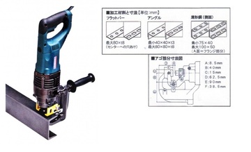 HPC N208W 日本Ogura電動油壓沖孔機產品圖